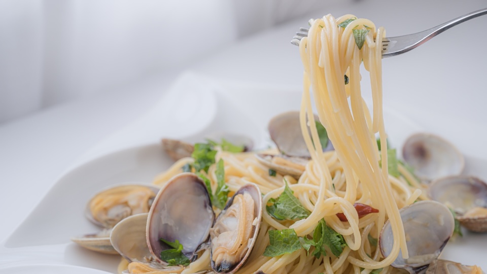 パスタの食べ方
